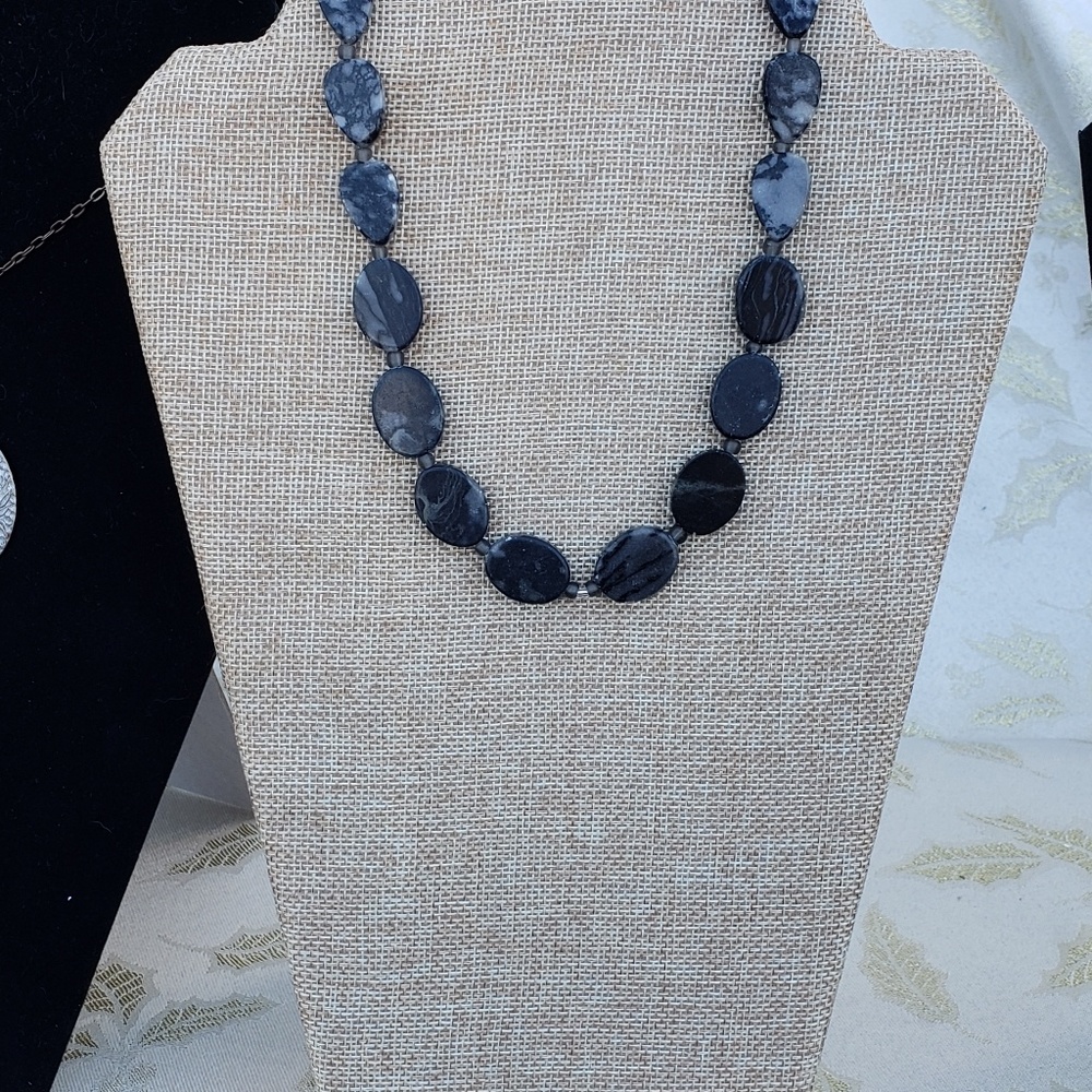 Zebra Jasper Choker~ One of a Kind